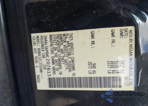 2017 Nissan Altima from USA, damaged, VIN 1N4AL3AP6HT207615